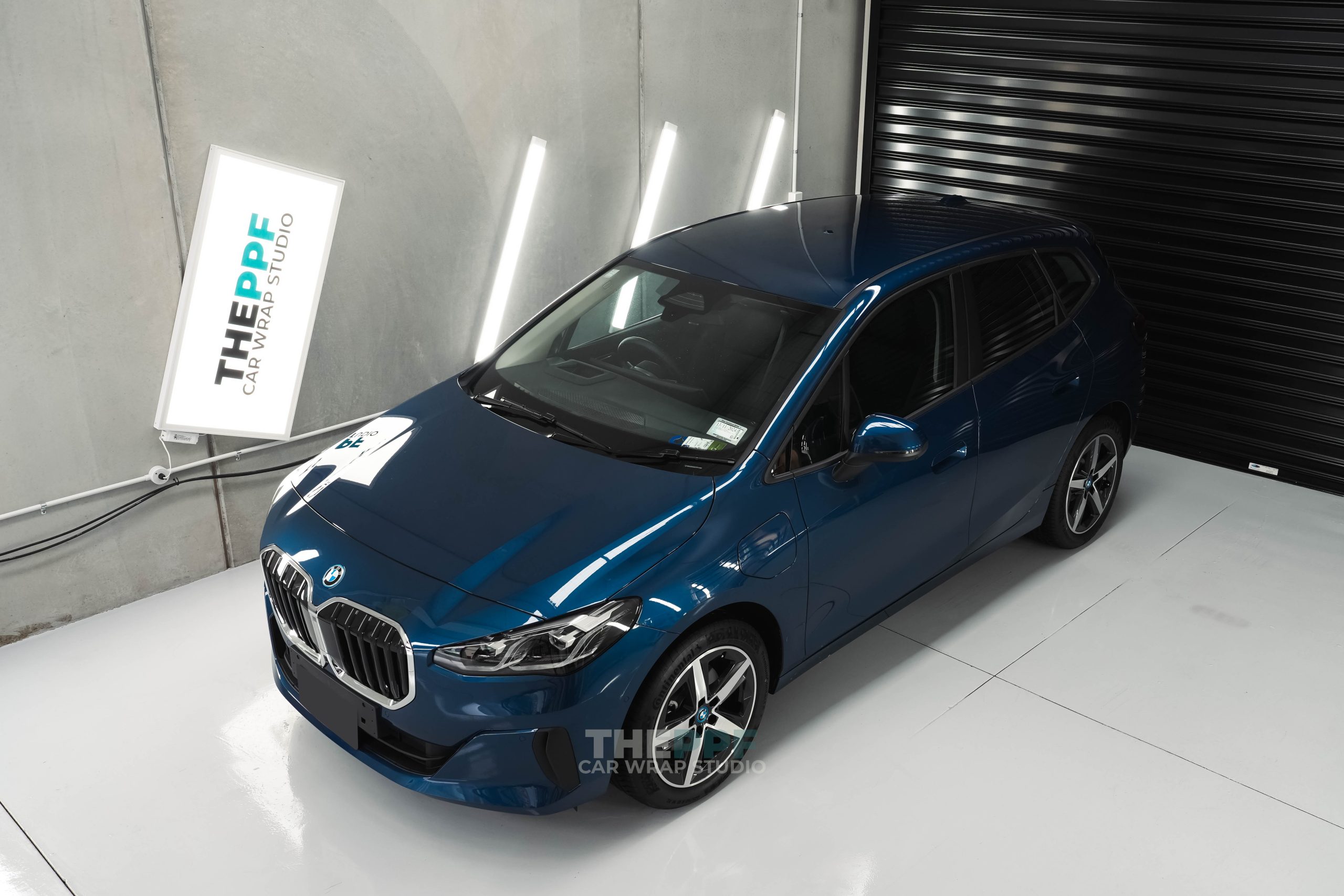 the ppf bmw ev car paint protection film wrap auckland