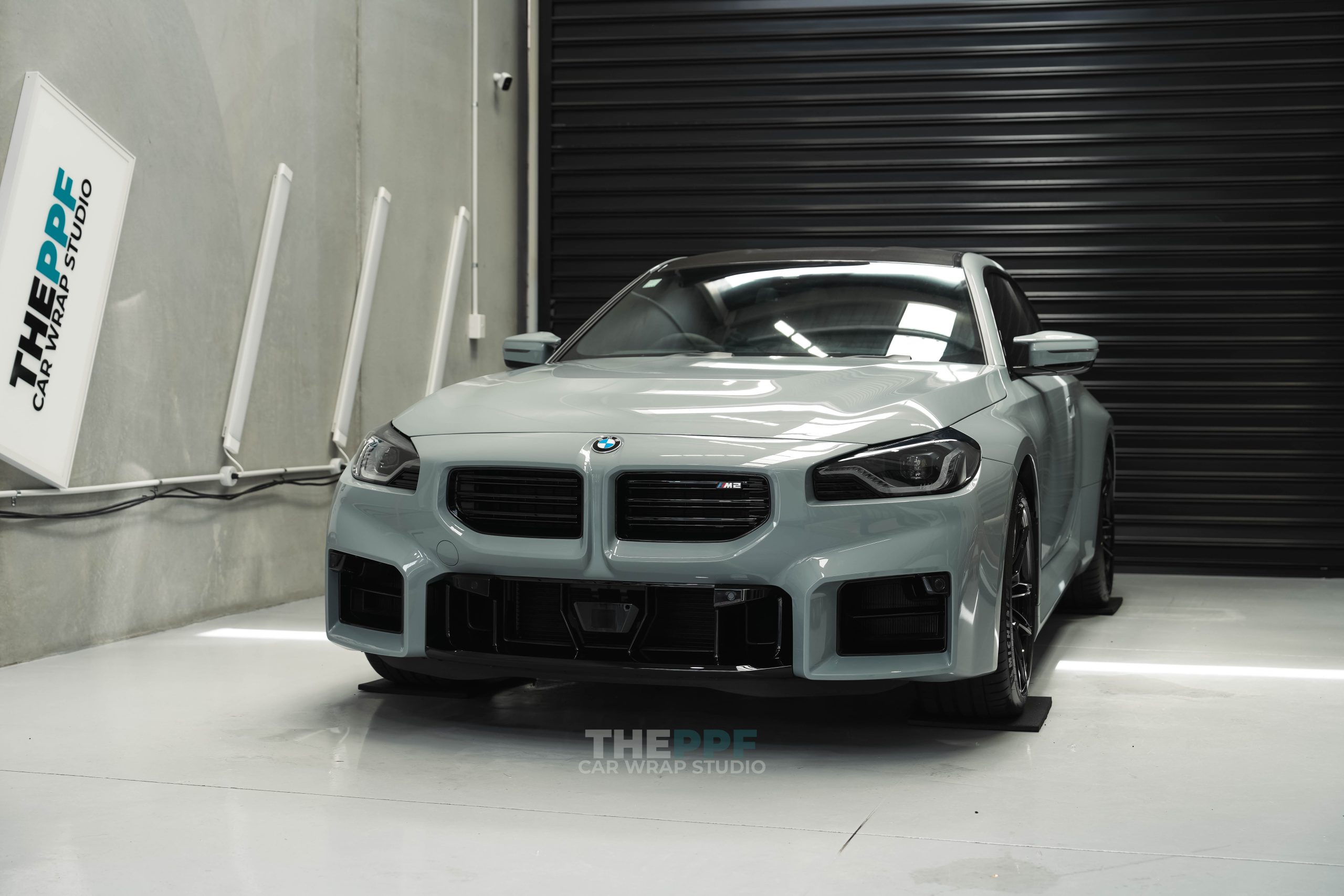 the ppf bmw m2 car paint protection film wrap auckland