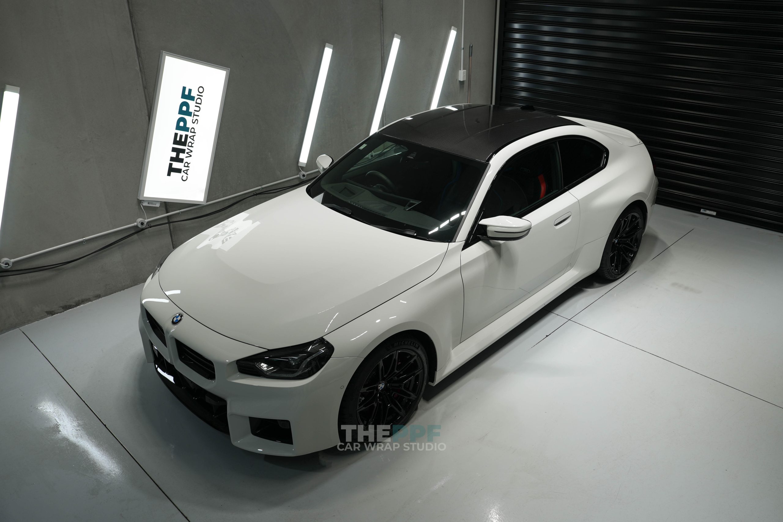 the ppf bmw m2 car paint protection film wrap auckland