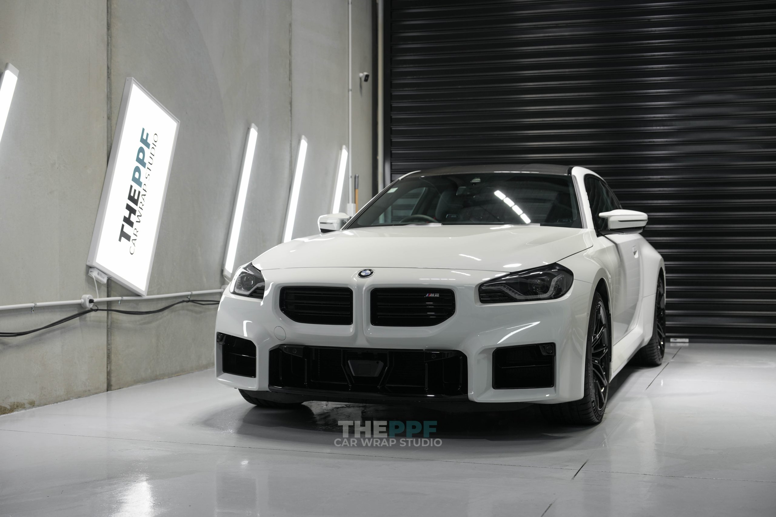 the ppf bmw m2 car paint protection film wrap auckland