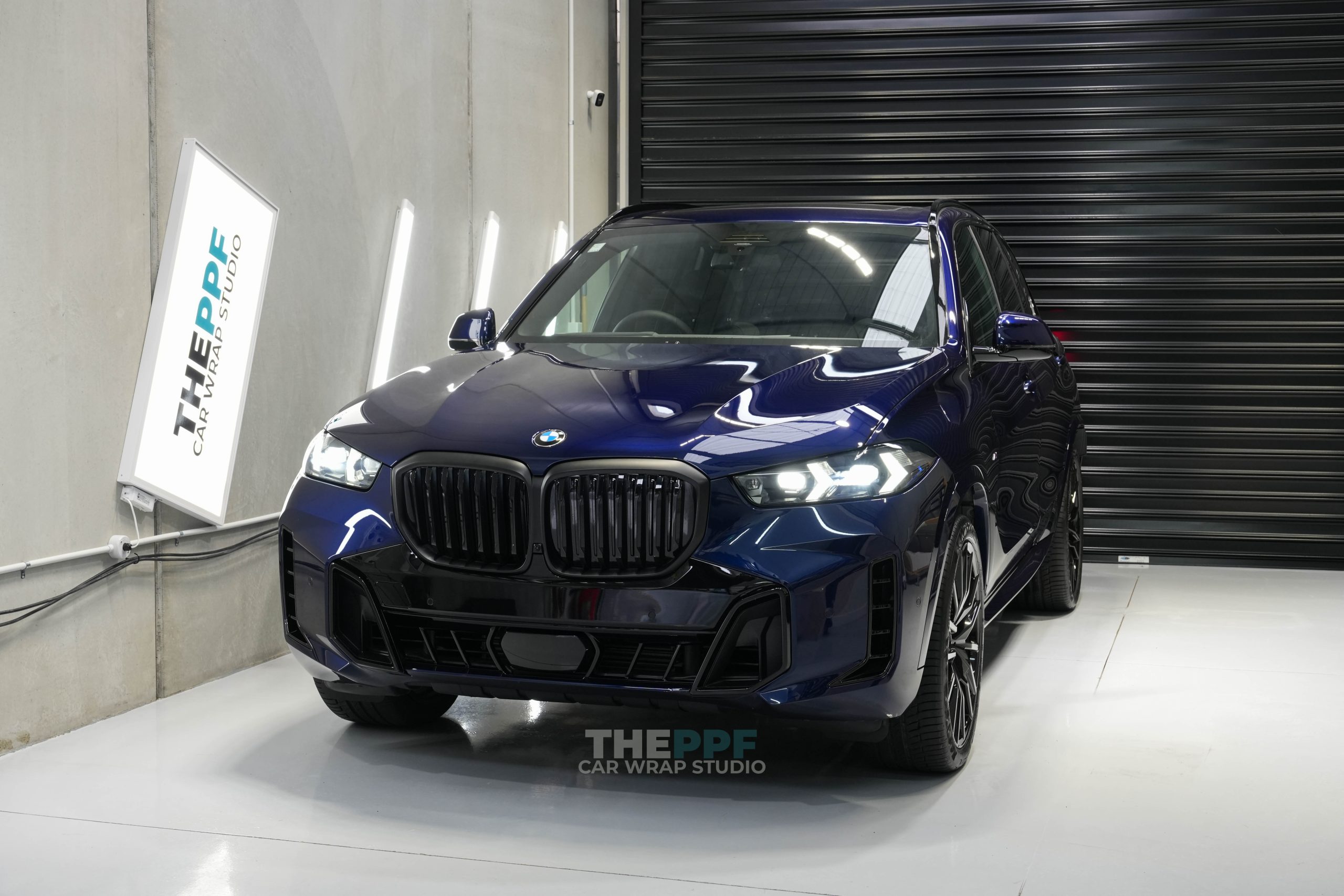 the ppf bmw x5 m competition car paint protection film wrap auckland