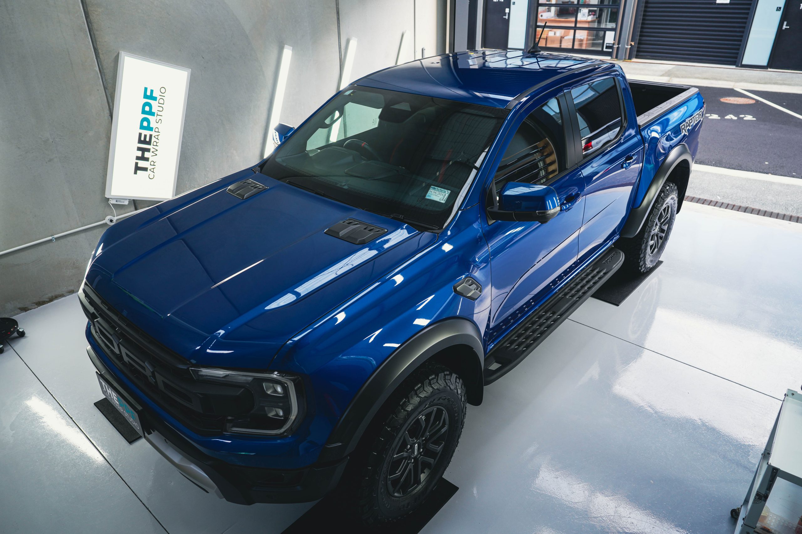 the ppf ford ranger raptor car window tinting auckland