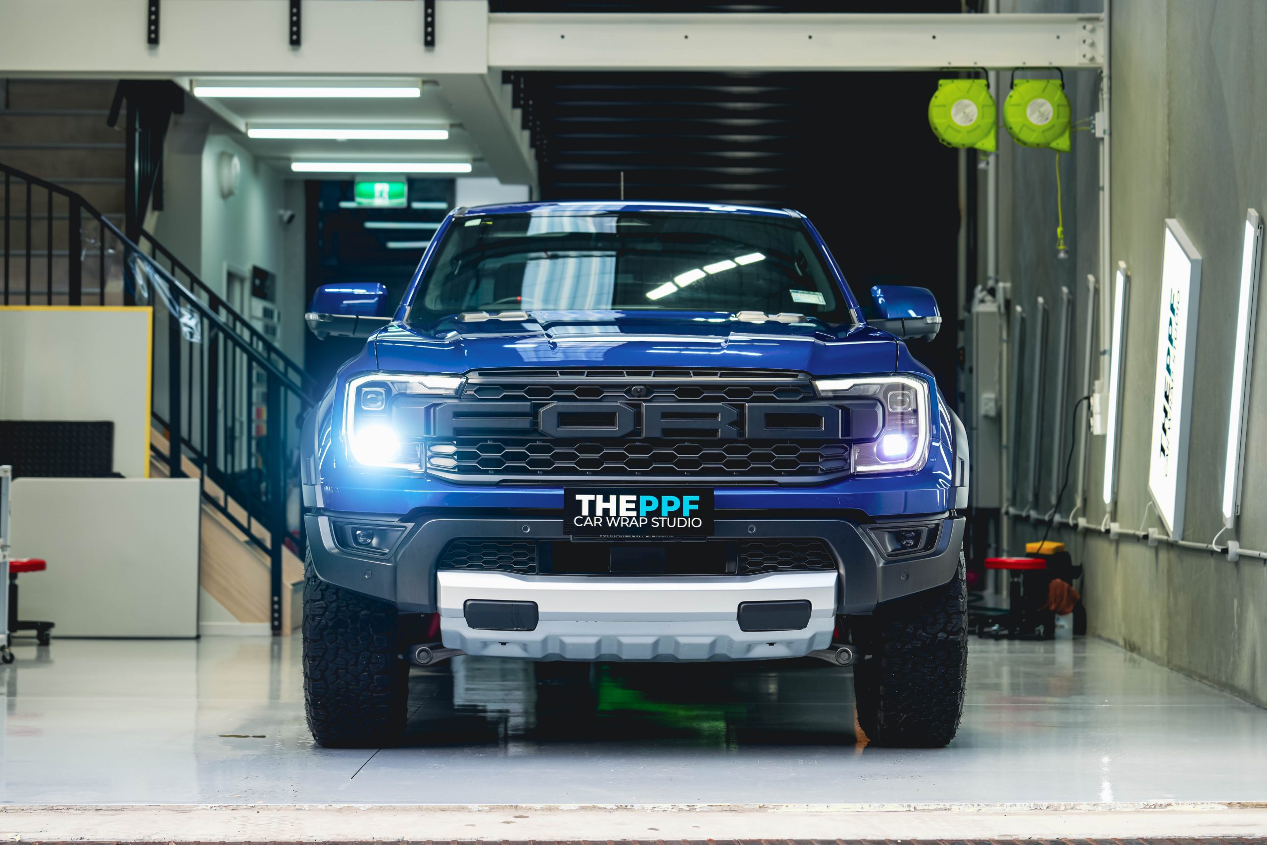 the ppf ford ranger raptor car paint protection film wrapping auckland