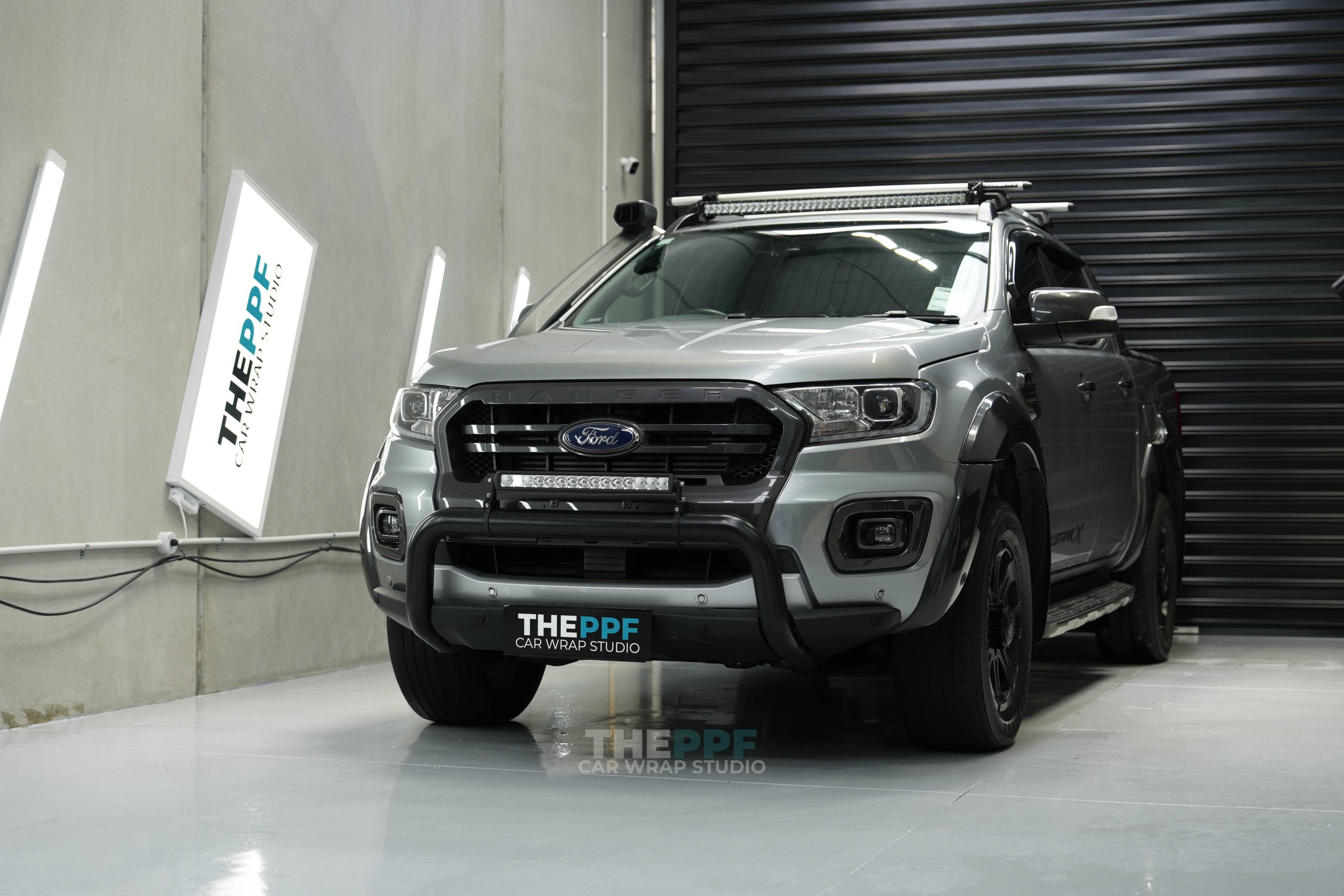 the ppf ford ranger wildtrak car paint protection film wrap auckland