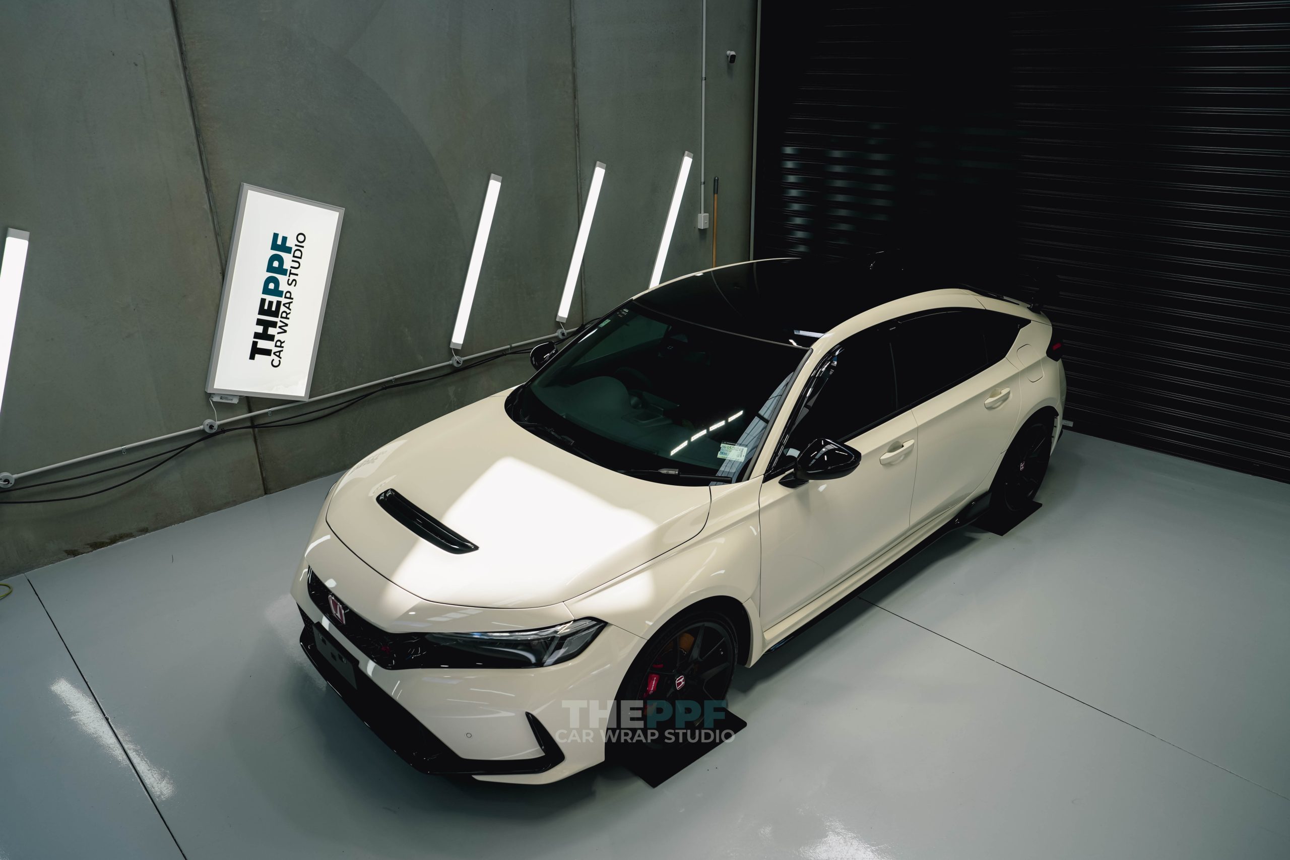 the ppf honda civic type r car paint protection film wrap auckland