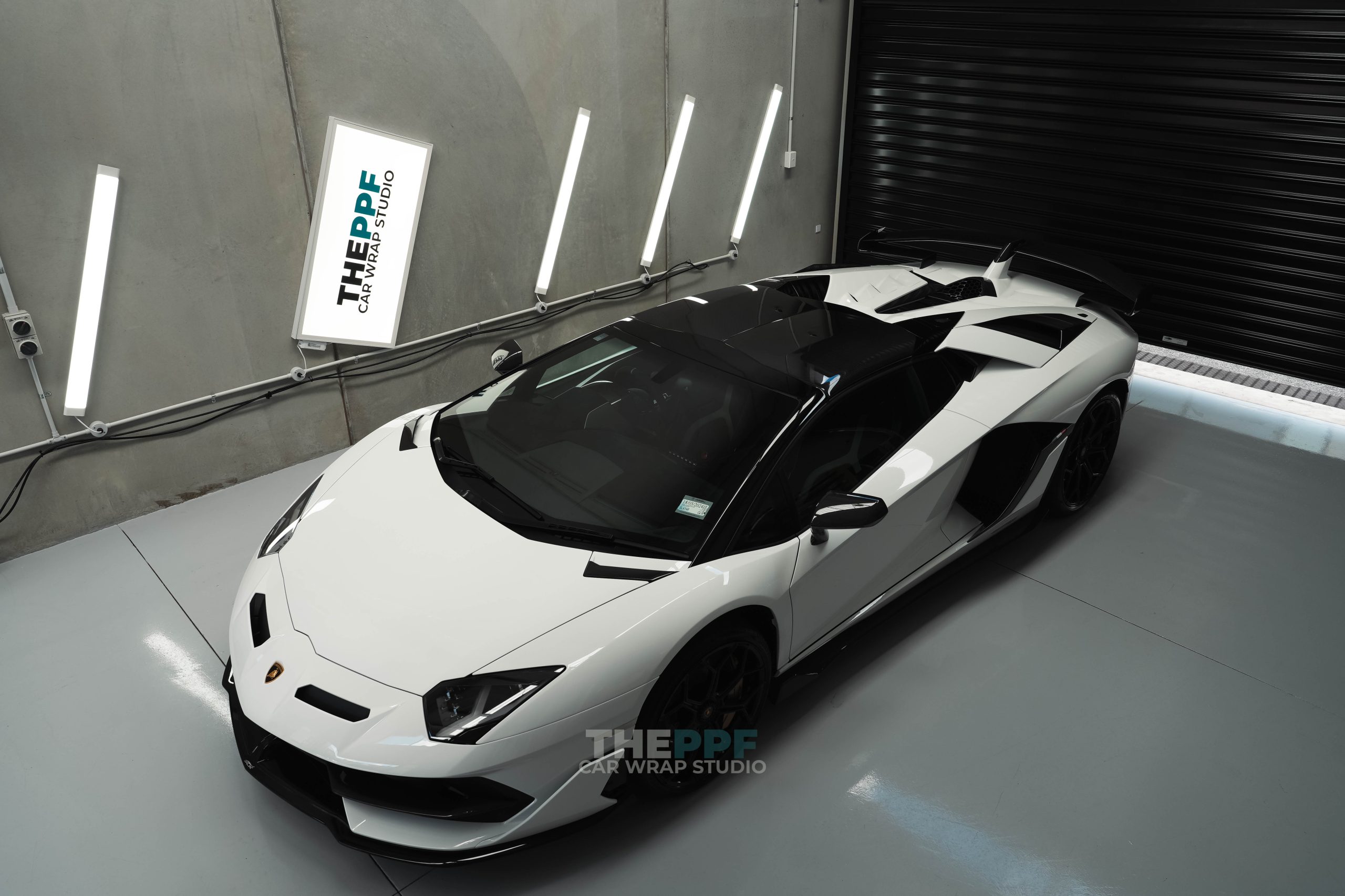 the ppf lamborghini aventador svj super car paint protection film wrapping auckland new zealand