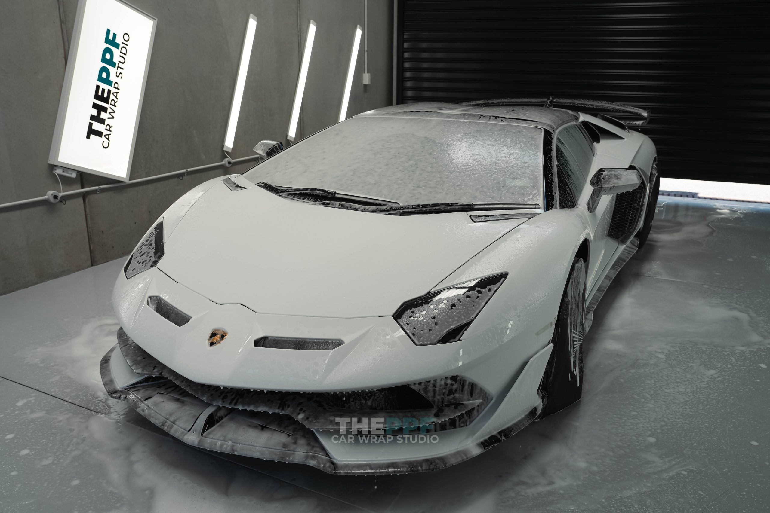 the ppf lamborghini aventador svj super car paint protection film wrapping auckland new zealand