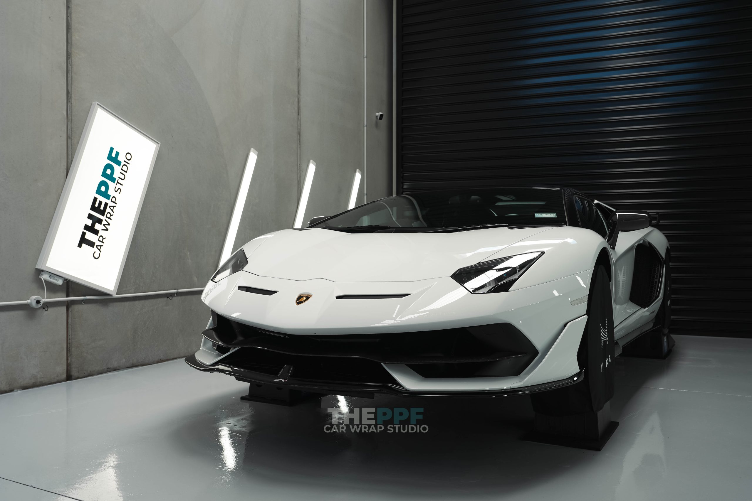 the ppf lamborghini aventador svj super car paint protection film wrapping auckland new zealand
