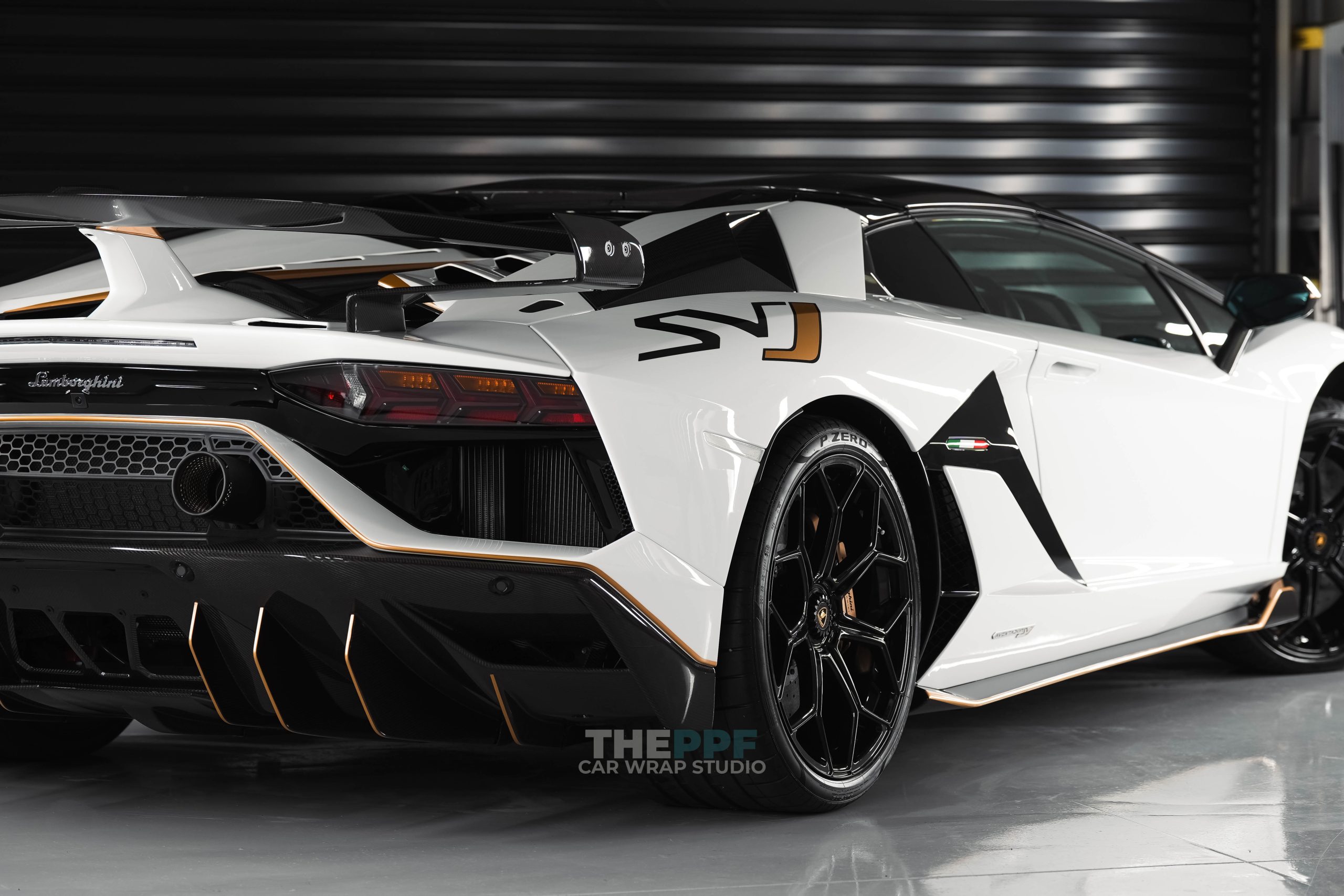 the ppf lamborghini aventador svj super car paint protection film wrapping auckland new zealand