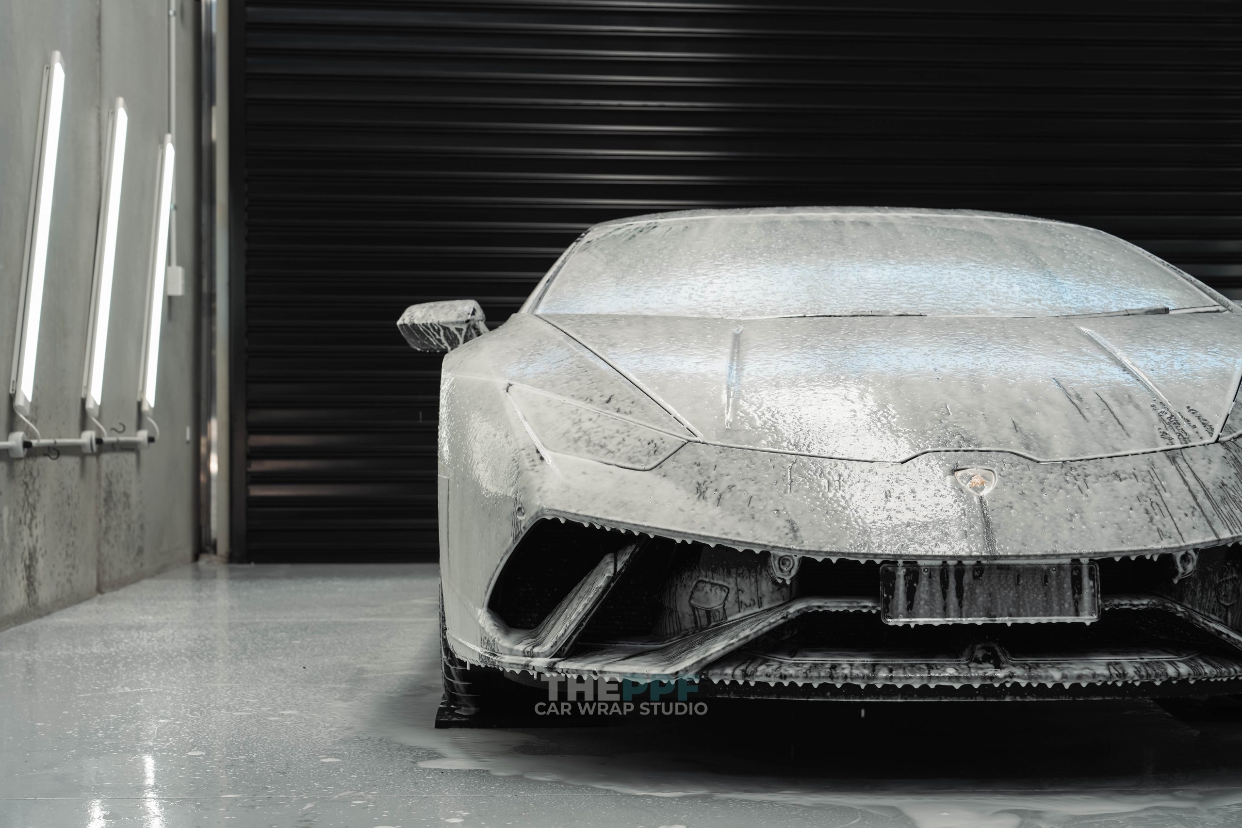 the ppf lamborghini huracan performante super car paint protection film wrapping auckland new zealand