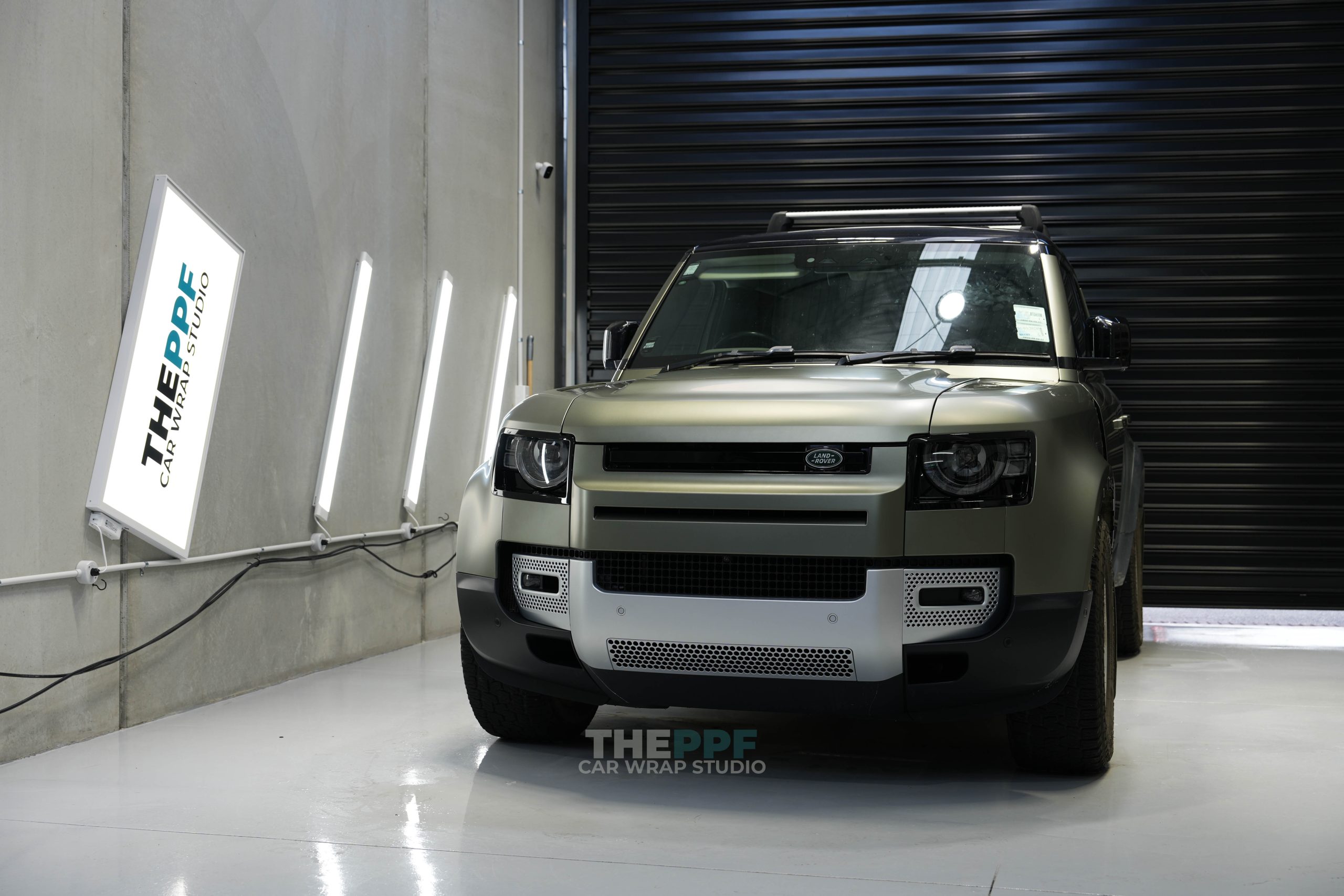 the ppf land rover defender car matte paint protection film wrap auckland new zealand