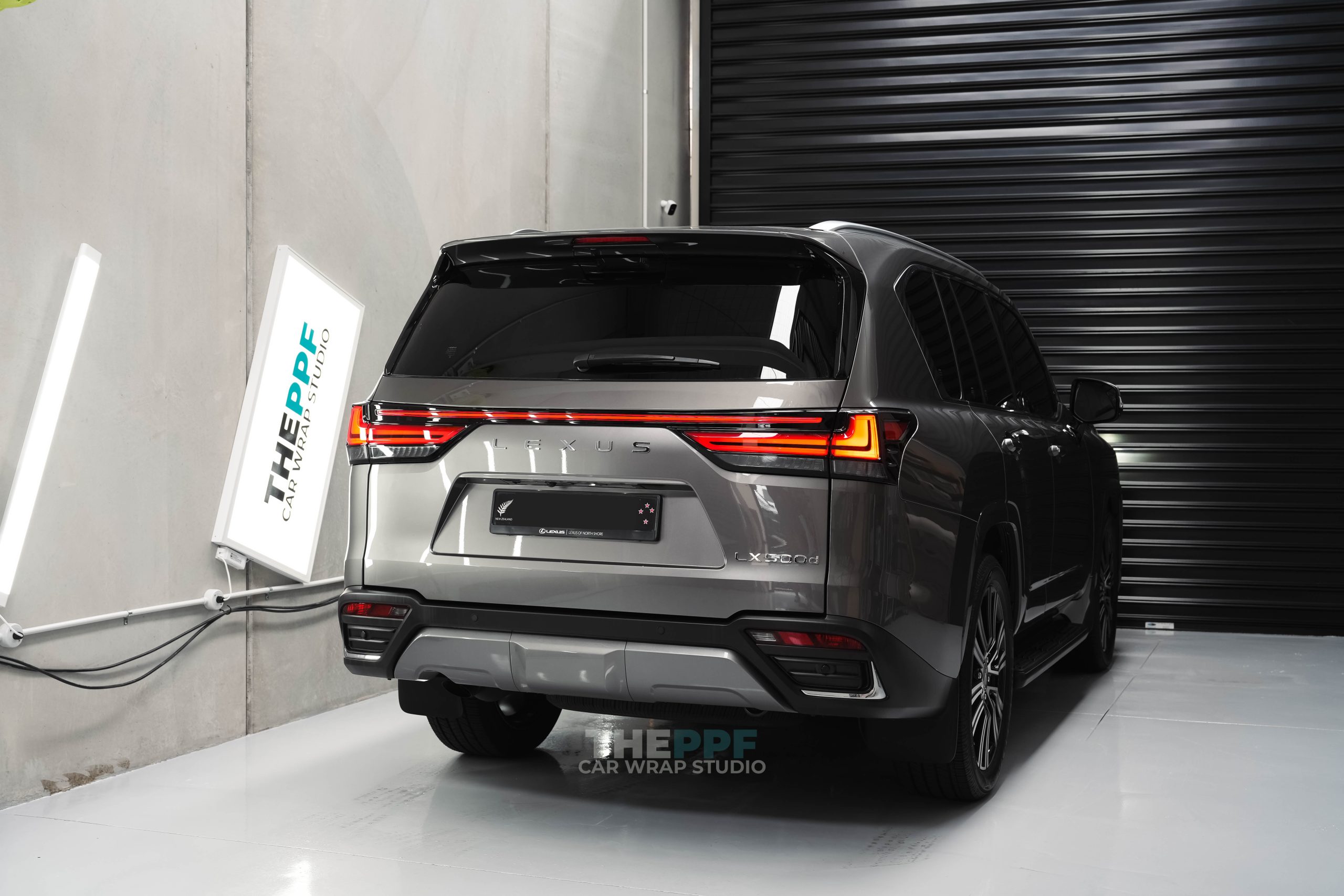 the ppf lexus lx500 car paint protection film wrapping auckland