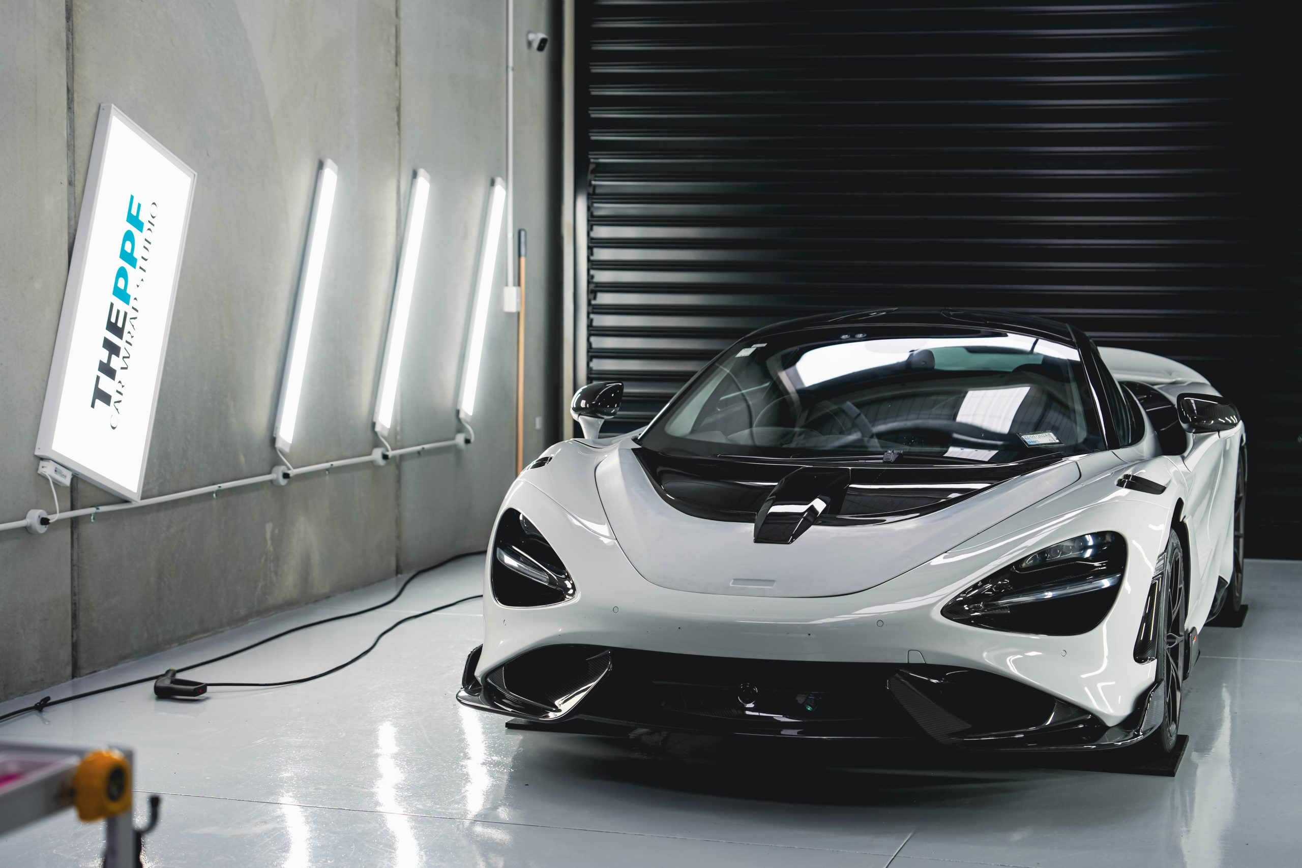 the ppf mclaren 765lt car paint protection wrapping auckland