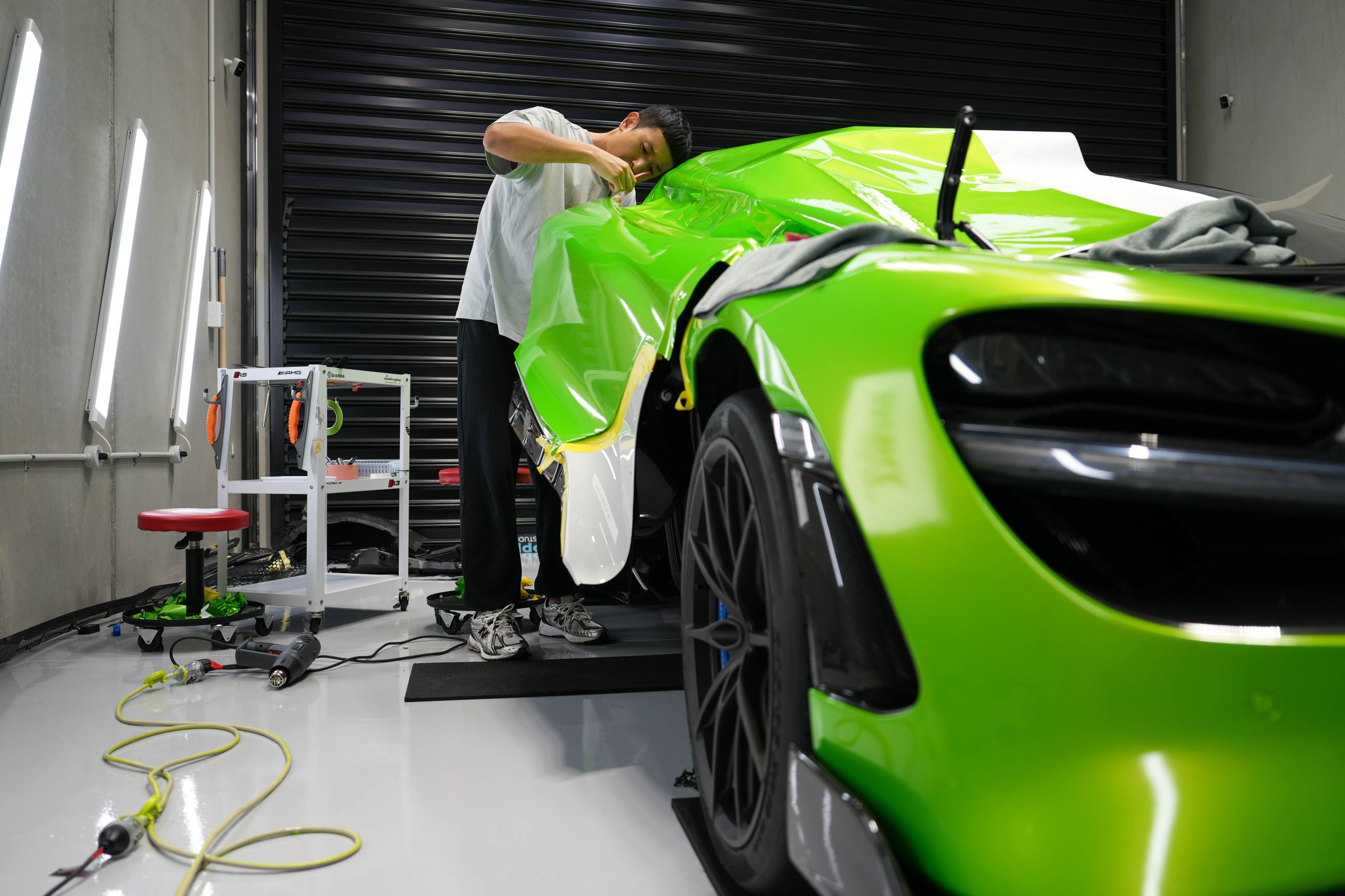the ppf mclaren car vehicle wrapping auckland