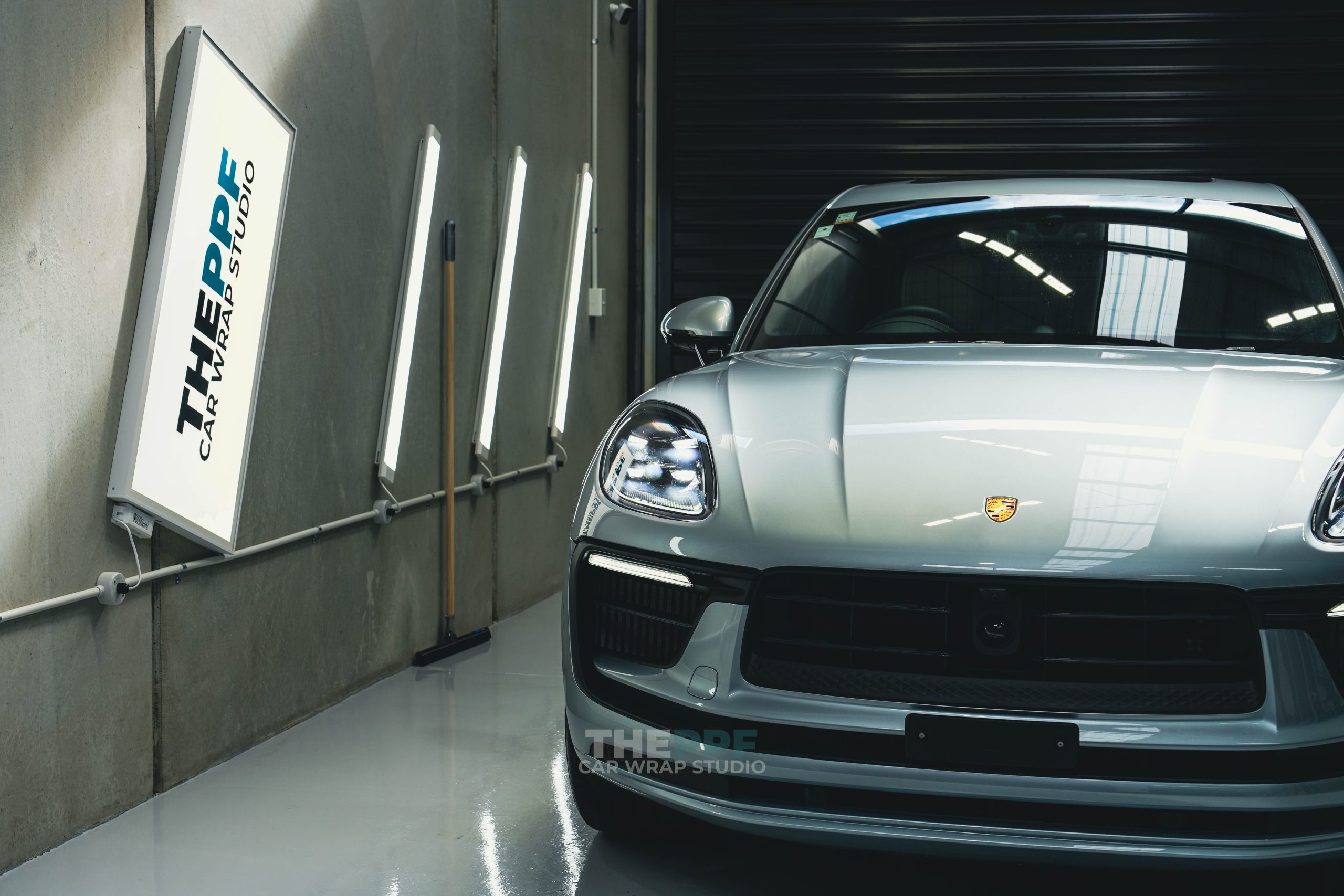 the ppf porsche macan gts paint protection film wrap auckland