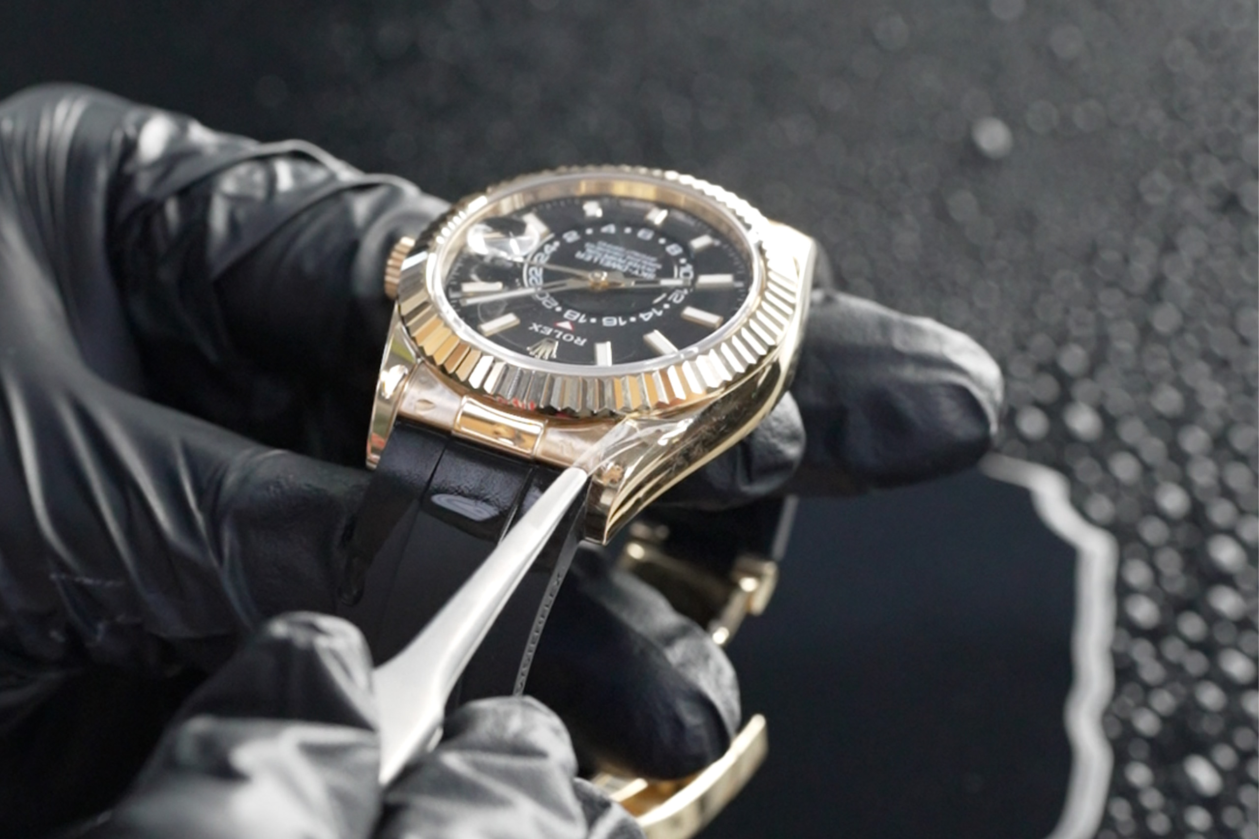 the ppf rolex sky dweller protective film 2