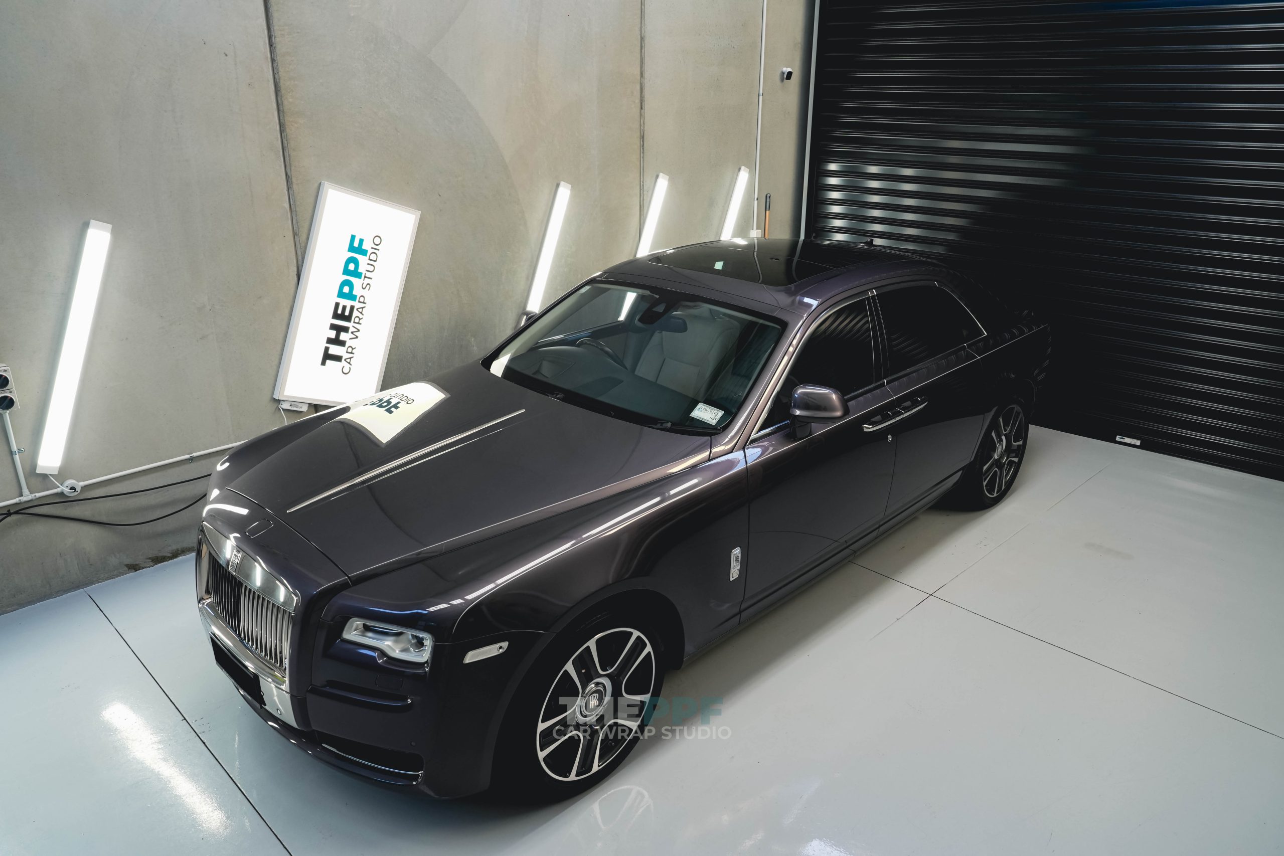 the ppf rolls royce ghost car paint protection film new zealand