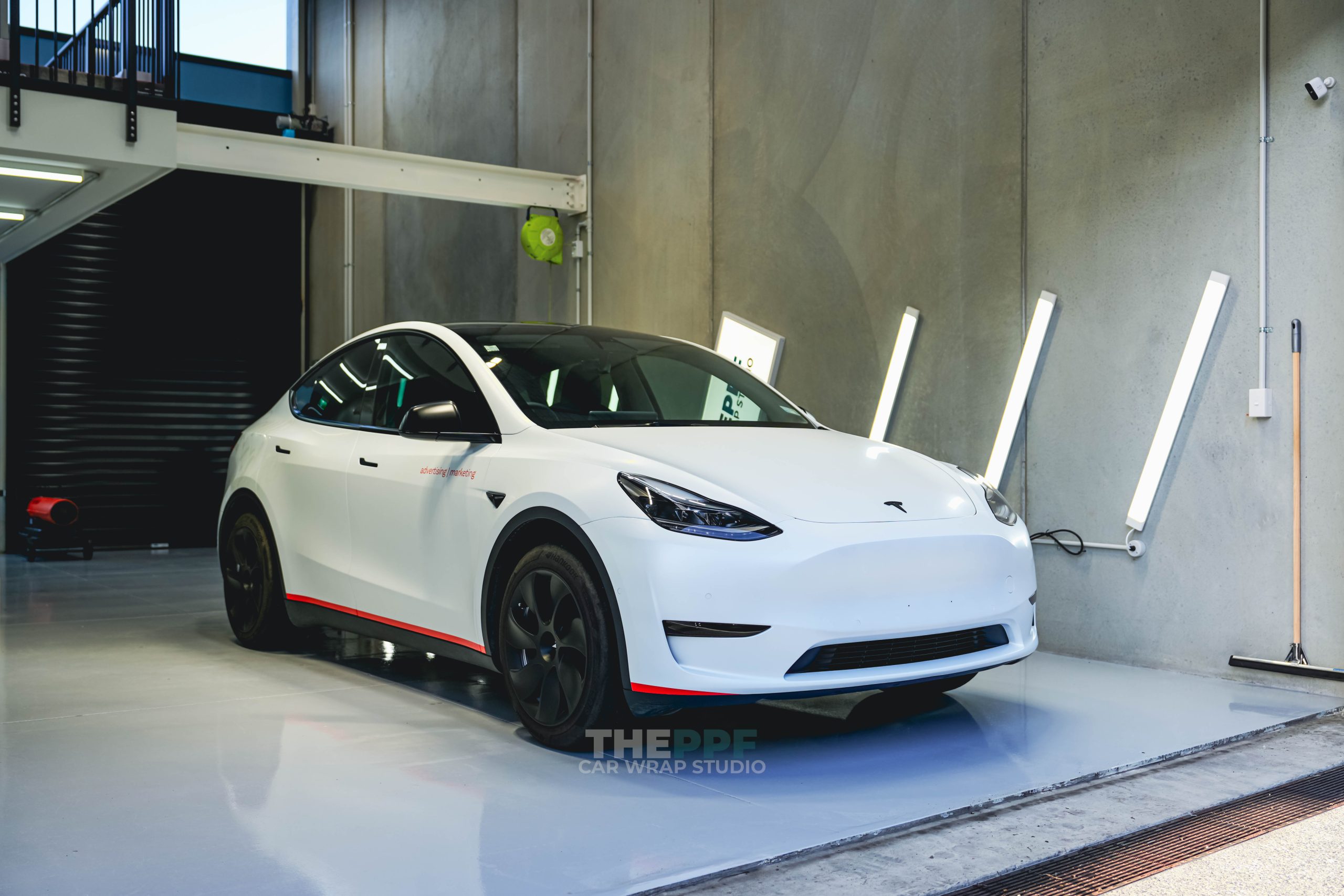 the ppf tesla model y car paint protection film wrap auckland