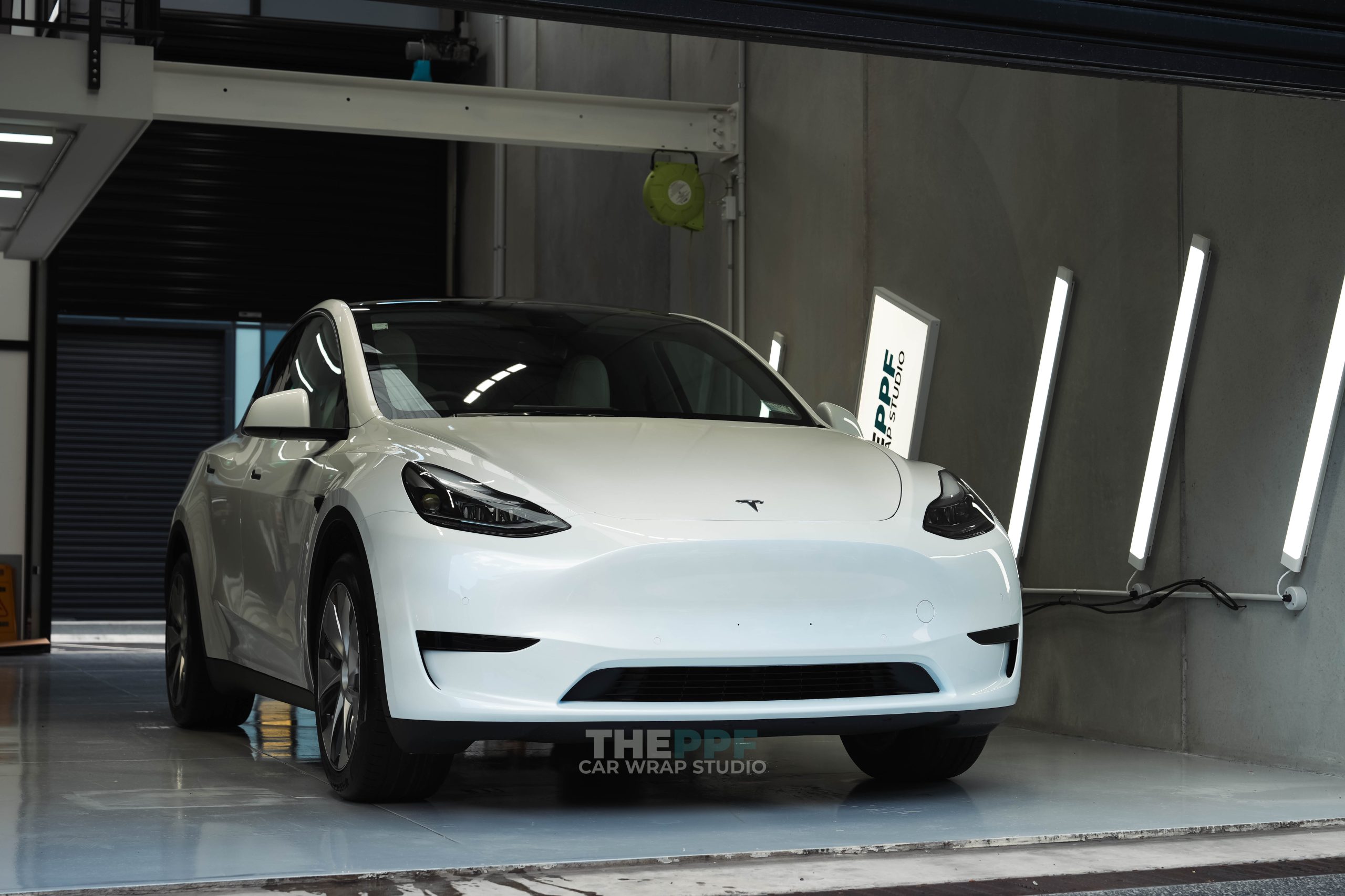 the ppf tesla model y car paint protection film wrapping auckland new zealand