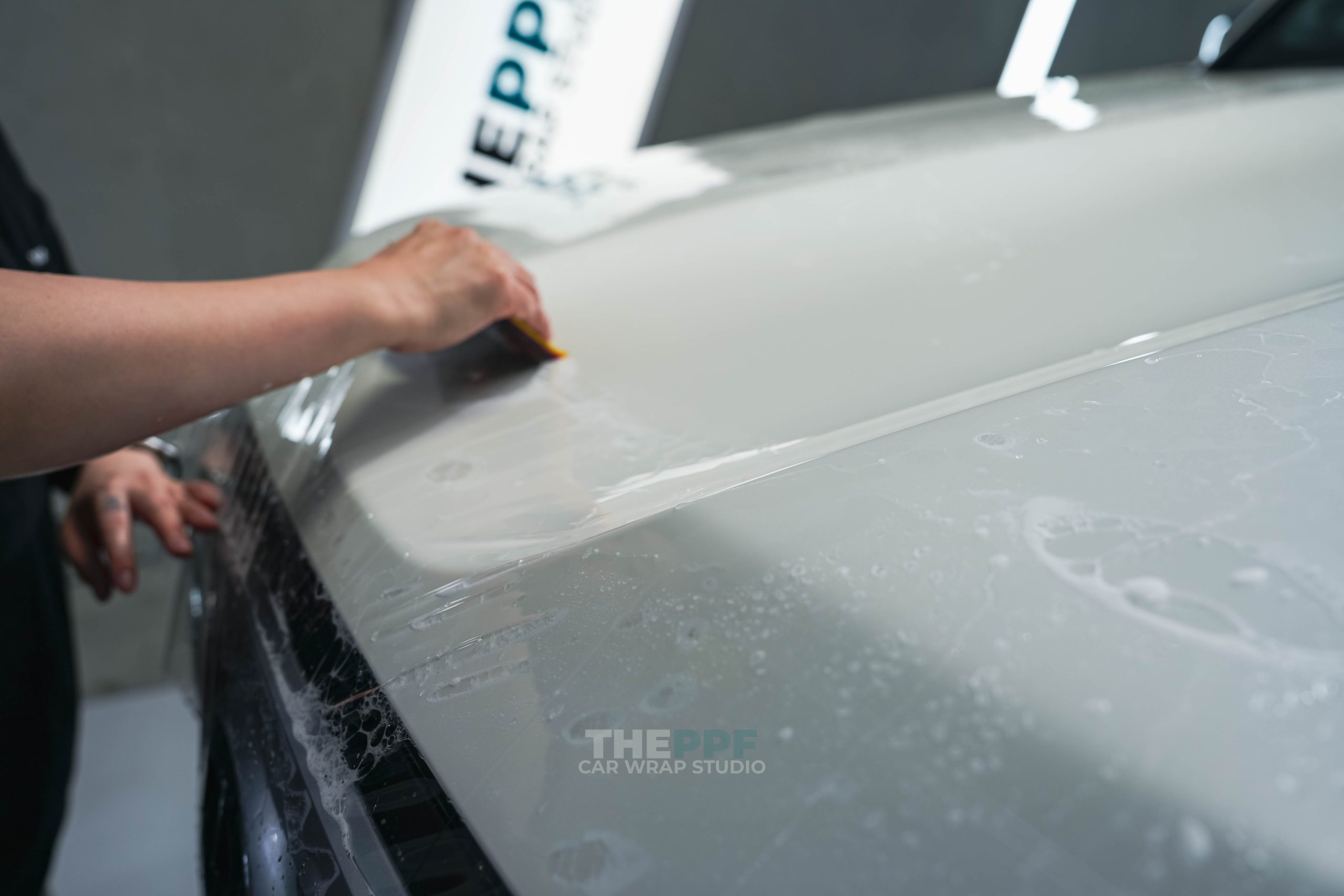 the ppf toyota land crusier car paint protection film wrap auckland